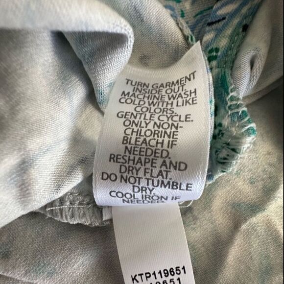 J. Jill Wearever A-Line Tank Top Paisley Women’s Size Small Chic Summer Style - Picture 7 of 8